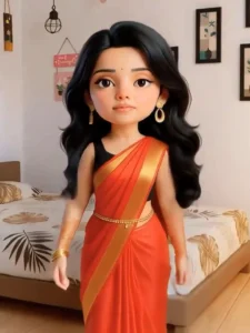 Cartoon Girl photo
