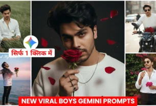 Google Gemini AI Boy Holding Rose Photo Editing Prompts