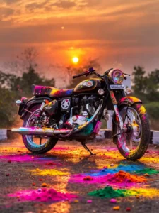 Bike holi photo prompts