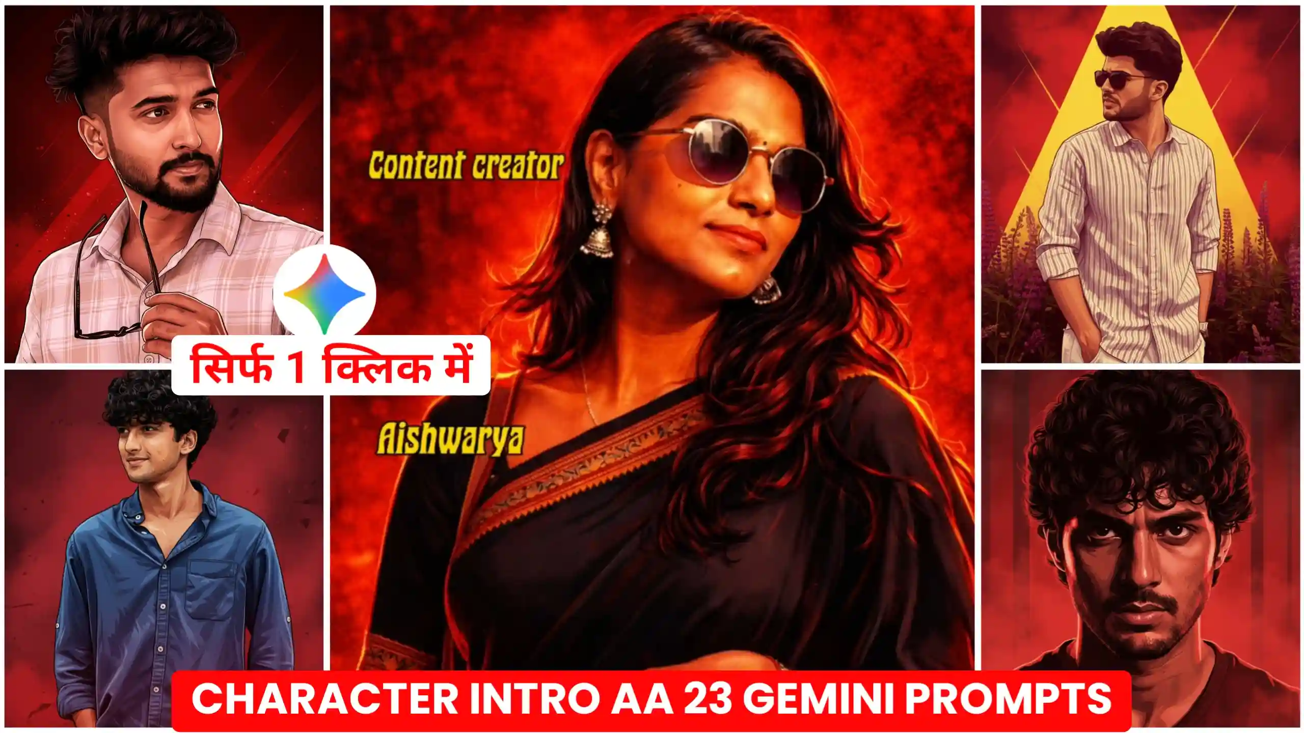 Character introduction Photo Editing Prompts