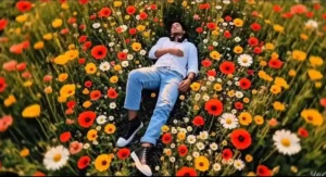 Flowers cinematic photo editing
