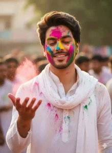 happy holi photo editing gemini prompts