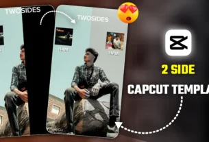 2 Side Capcut Template
