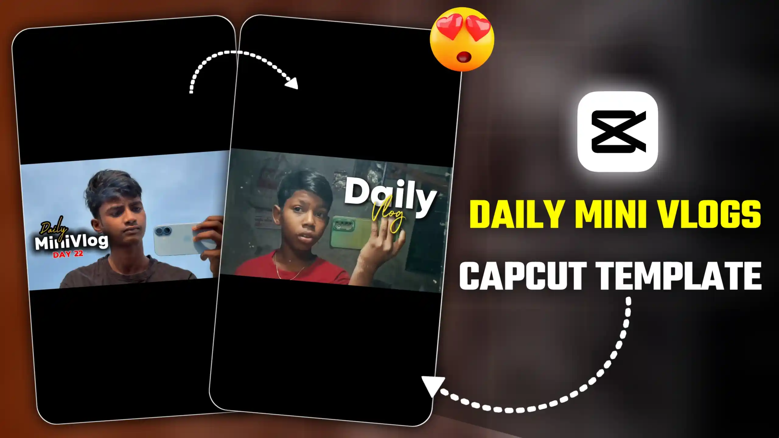 Daily Mini Vlogs Capcut Template