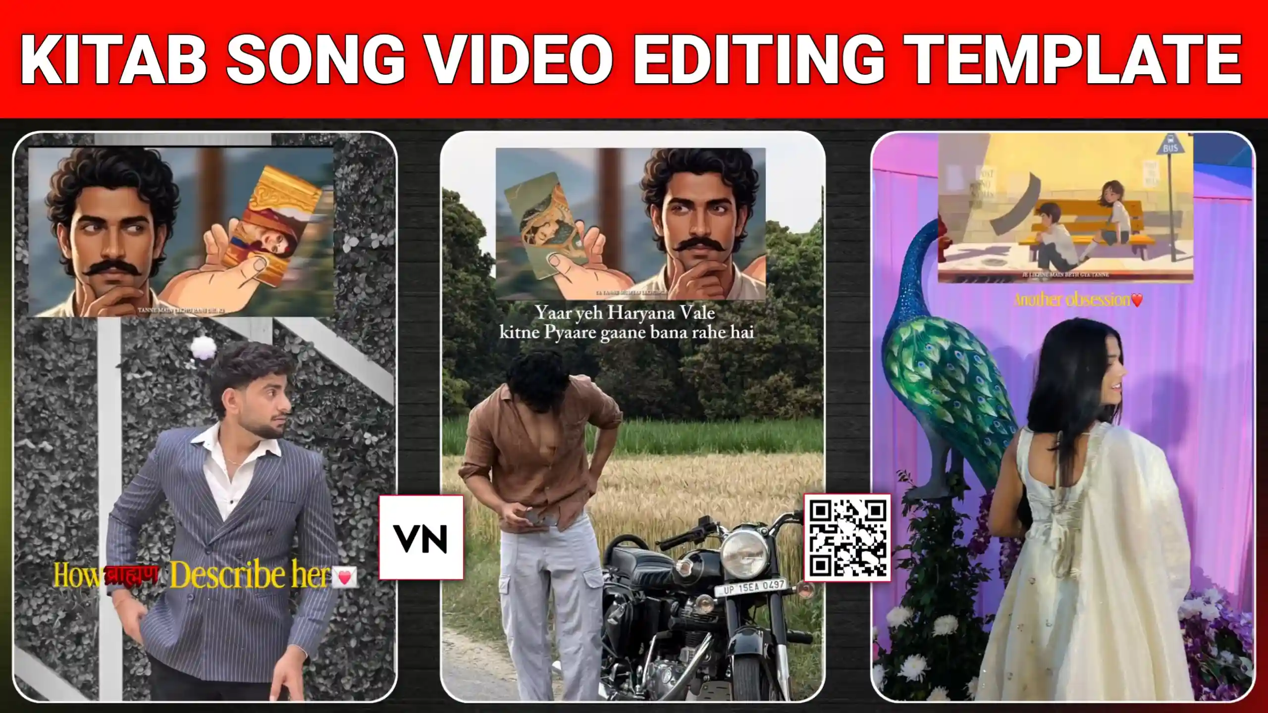 Tanne Main Likhu Rani Dil Ki VN Template Code