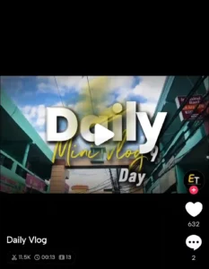 Capcut template daily vlog