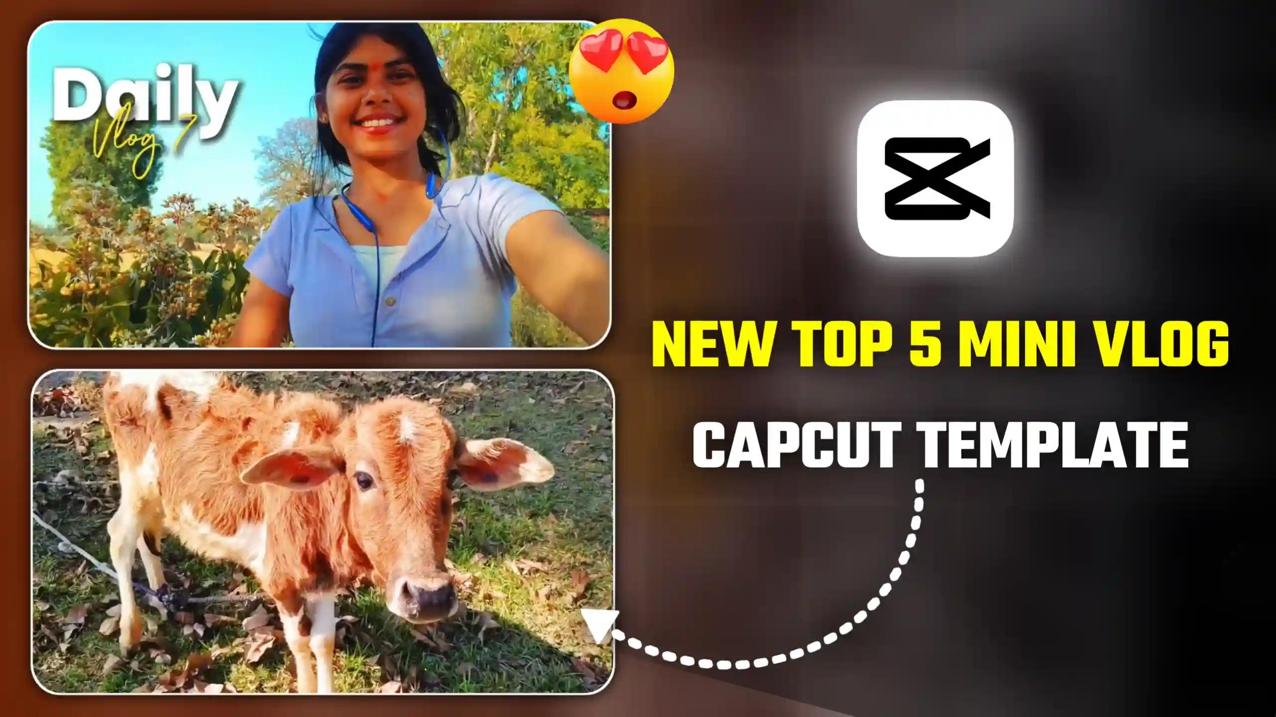 Top 5 Daily Mini Vlog Capcut Template