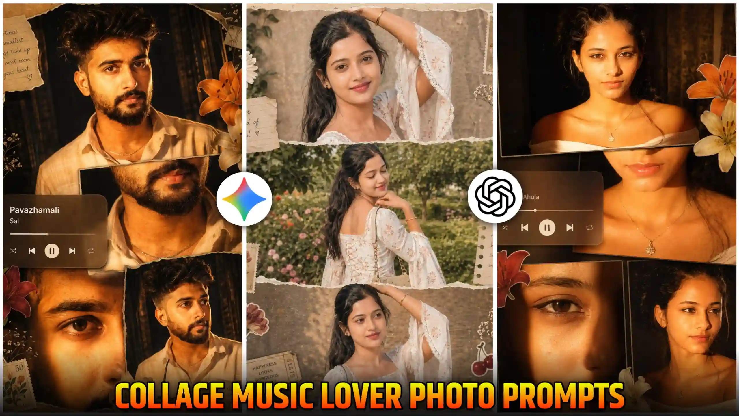 Trending Collage AI Photo Prompt ChatGPT