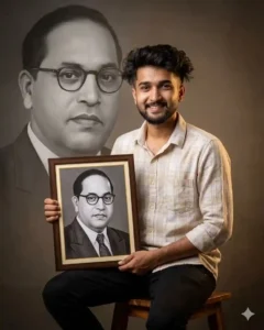 ambedkar jayanti photo editing prompts