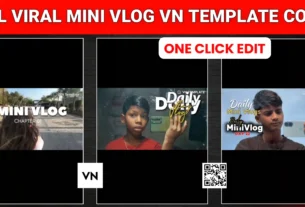 bhojpuri song mini vlog vn template