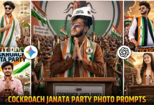 Cockroach Janata Party AI Photo Editing Prompts