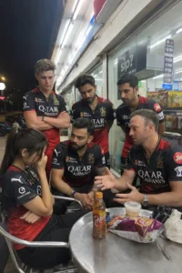 Cricketers meet girl photo editing