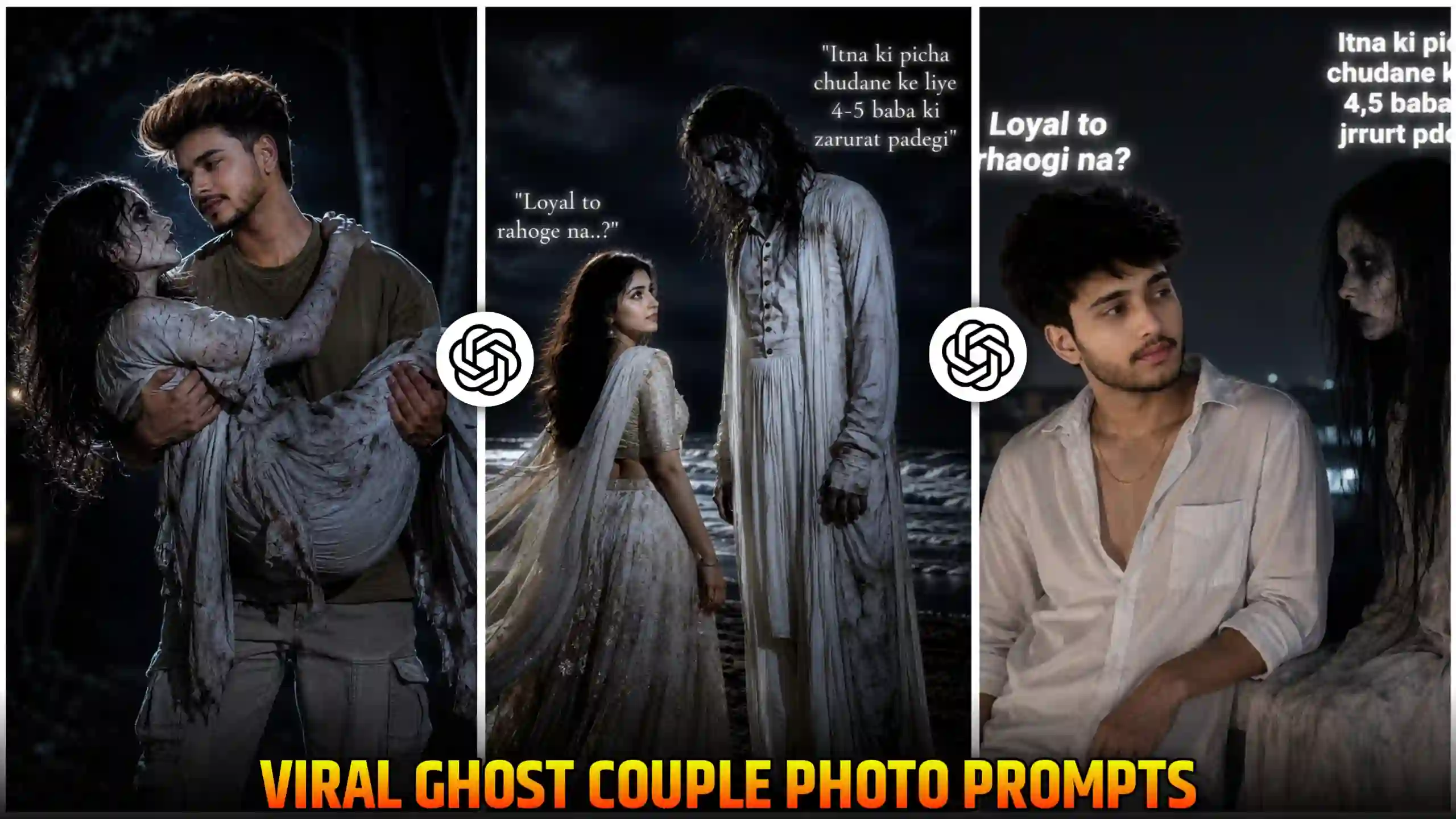 Ghost Gf Couple AI Photo Editing