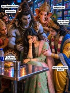 God Meeting girl photo prompts