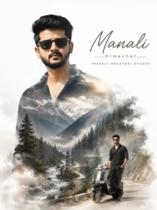 Manali Trip AI Photo Editing