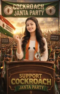 ai cockroach janta party photo editing prompts