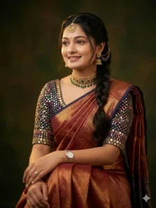 bengali saree look ai photo editing