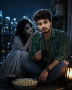 ghost couple ai photo prompt
