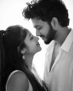 B & W Couple Photo Editing