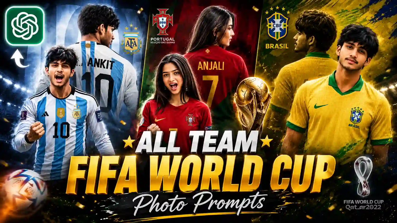 Chatgpt Fifa World Cup Photo Editing Prompts