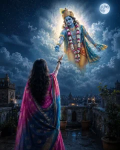 Krishna Ji Hand holding photo editing