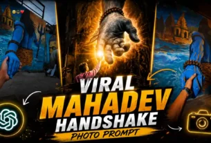 Lord Shiva Handshake AI Video Editing Prompts