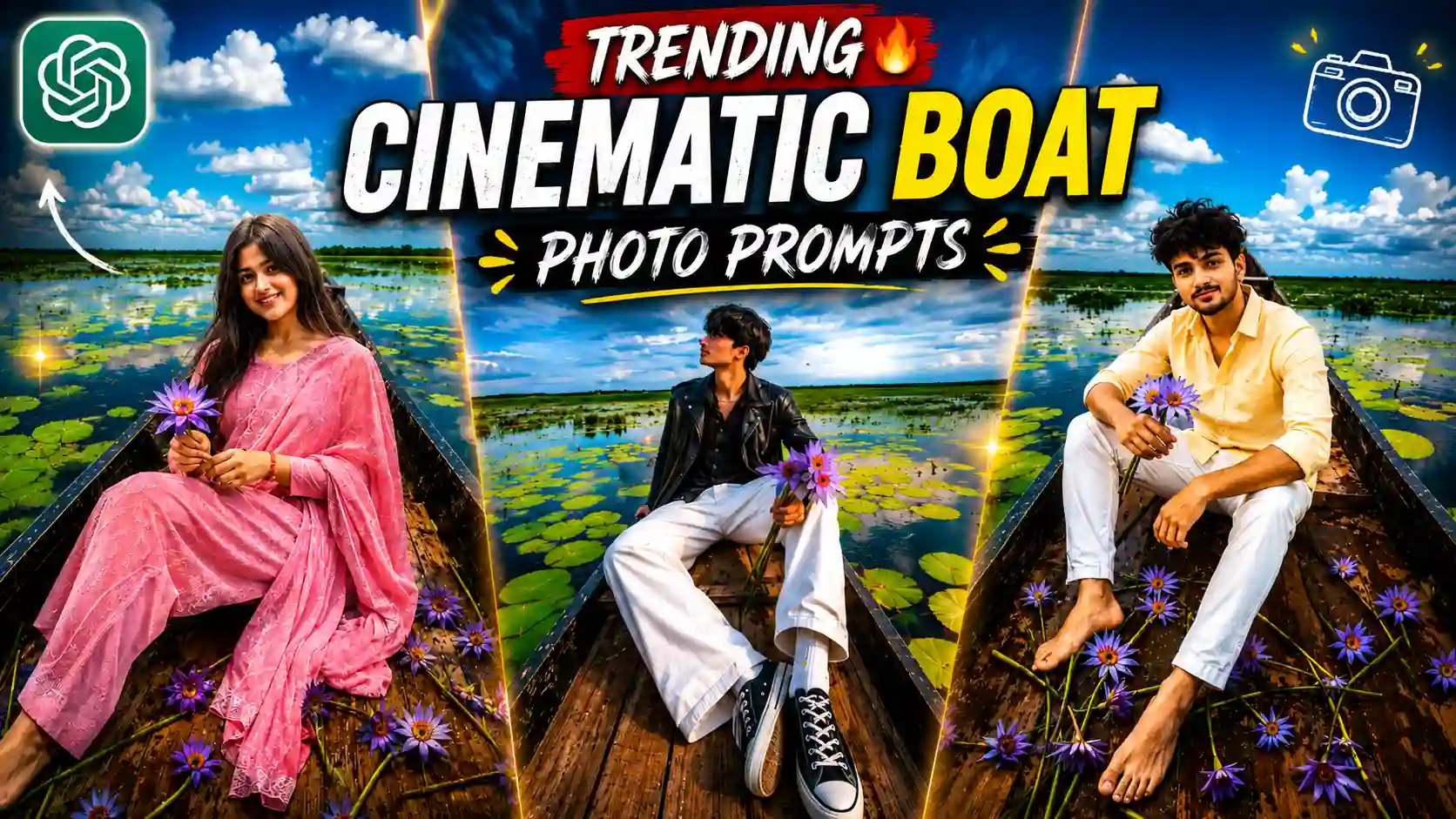 New Aesthetic Boat Photo Editing Prompts