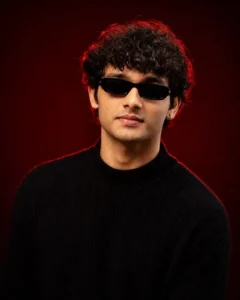 Red profile photo editing