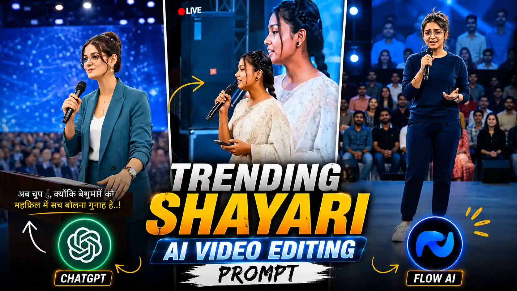Shayari AI Video Editing Prompts