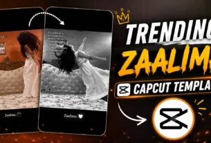 Zaalima Capcut Template