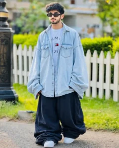 funny big t shirt pant ai photo editing
