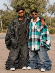 funny big t-shirt pant ai photo editing