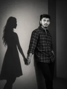 Boy shadow couple photo editing