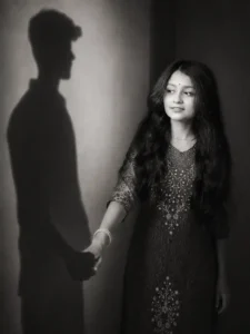 Girl couple shadow Photo Prompts