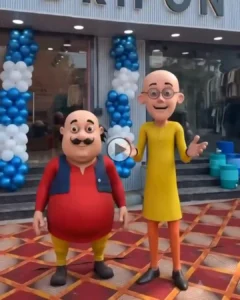 Motu Patlu AI video editing