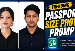 Passport Size Photo Editing Prompts