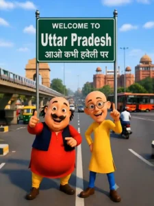 UP Motu Patlu AI Video