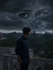 girl in sky ai photo editing