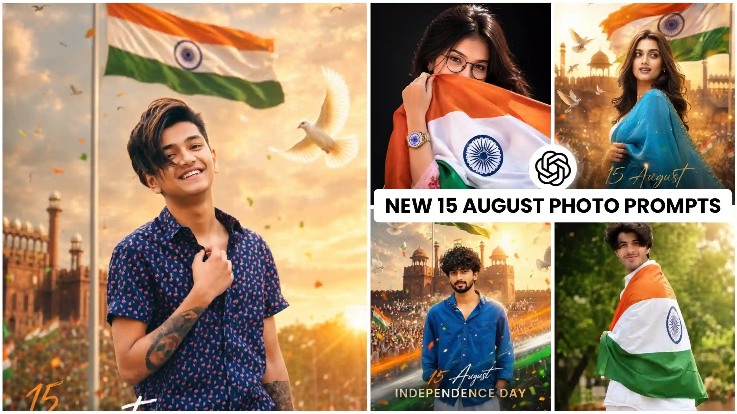 15 August Photo Editing Prompts