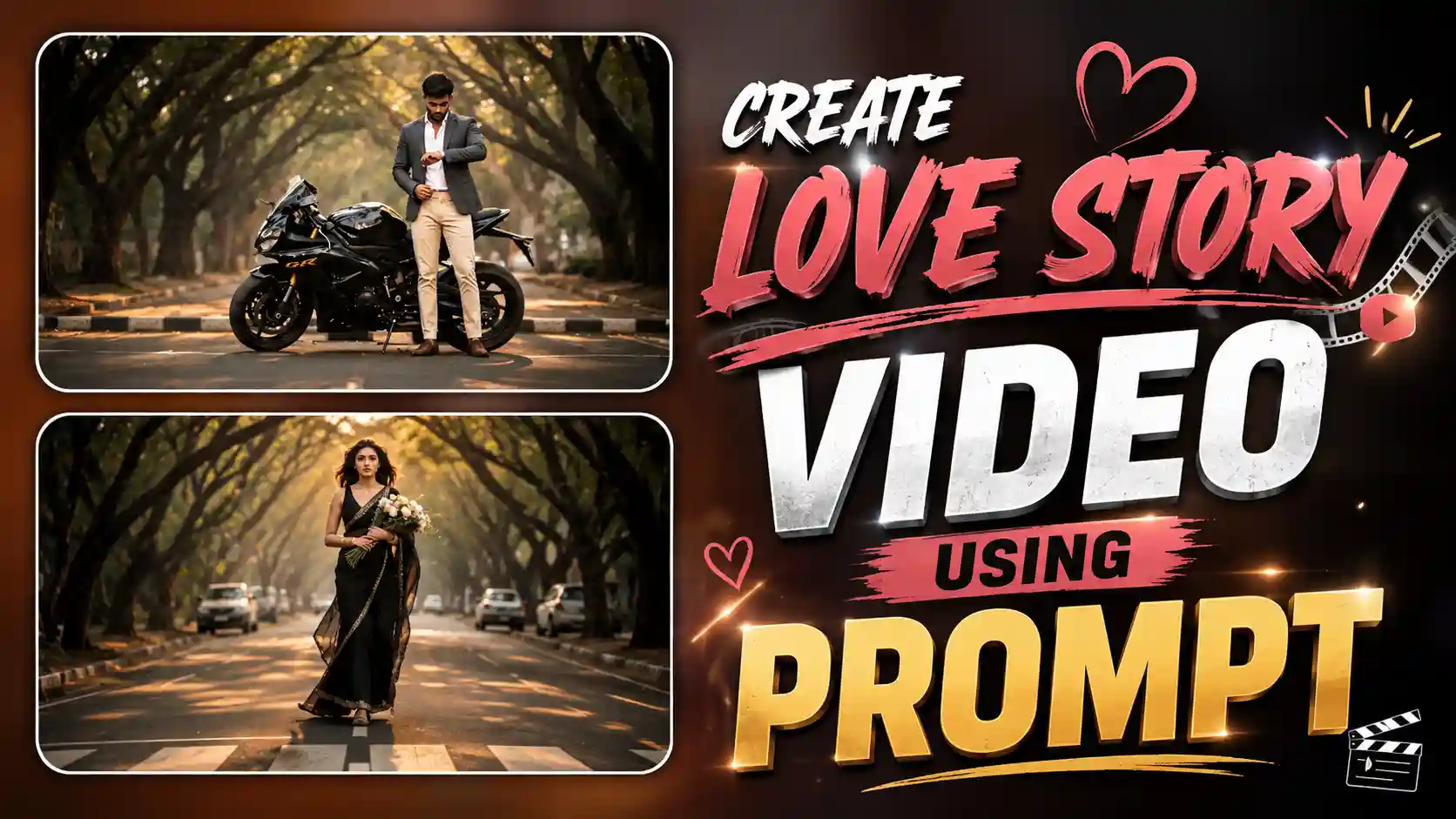 Cinematic Love Story Video Editing