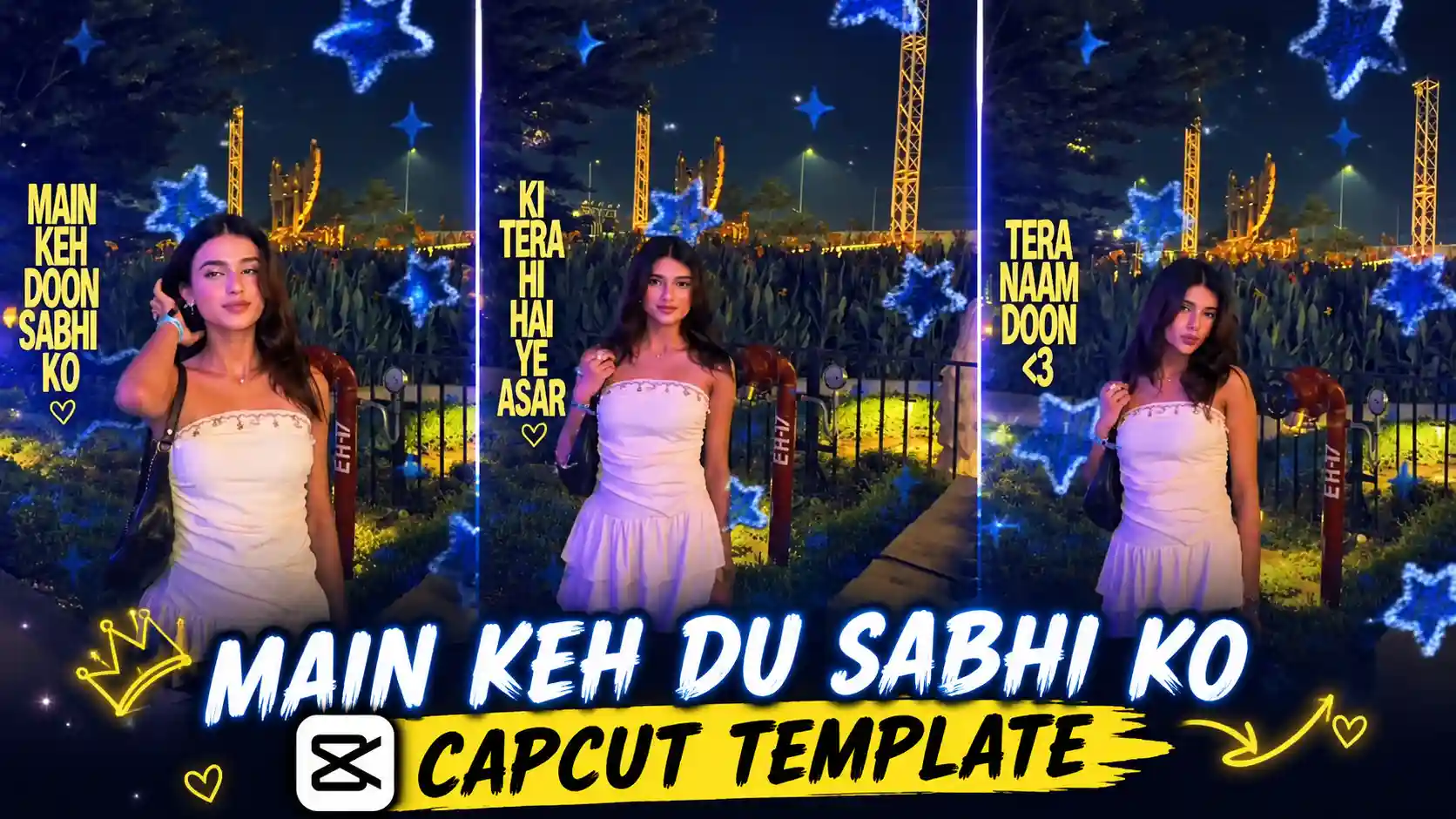 Main Keh Du Sabhi Ko Capcut Template