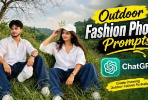 Outdoor Fashion Boy Photo Prompts