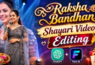 Raksha Bandhan Shayari Video Editing