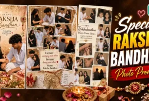 Spacial Rakshabandhan Collage Ai Photo Prompts