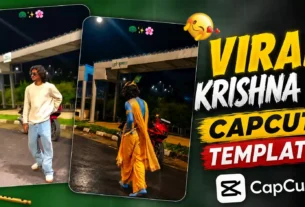 Tending Krishna Reels Editing Capcut Template