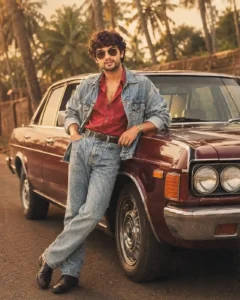 1980s retro look ai photo editing