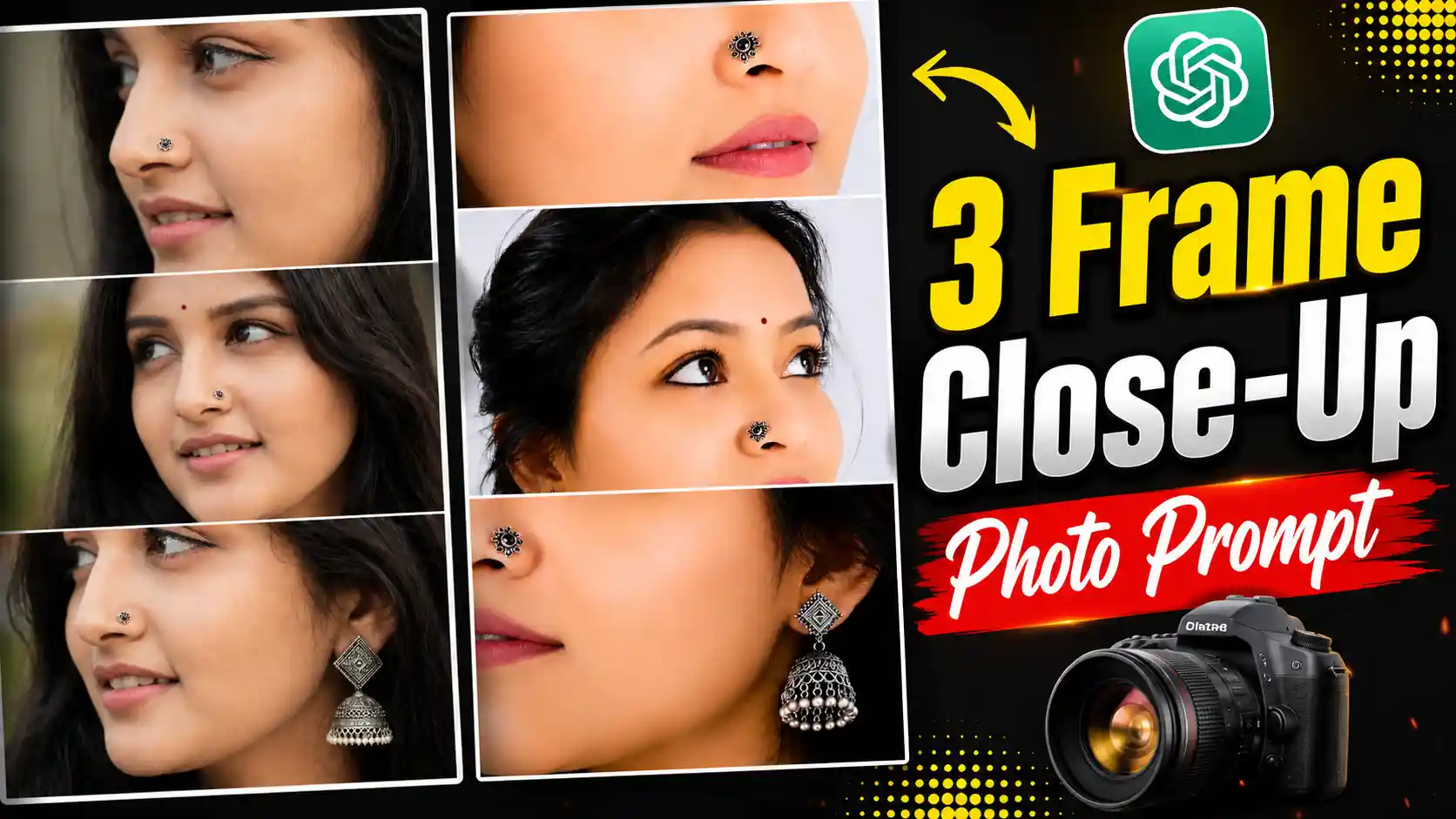 3 layer close up photo editing