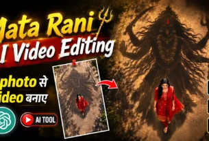 Mata Rani Ji ai video editing