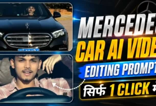 Mercedes Car AI Video Editing Prompt