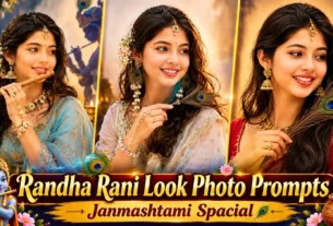 Radh Rani Look Photo Editing Prompts